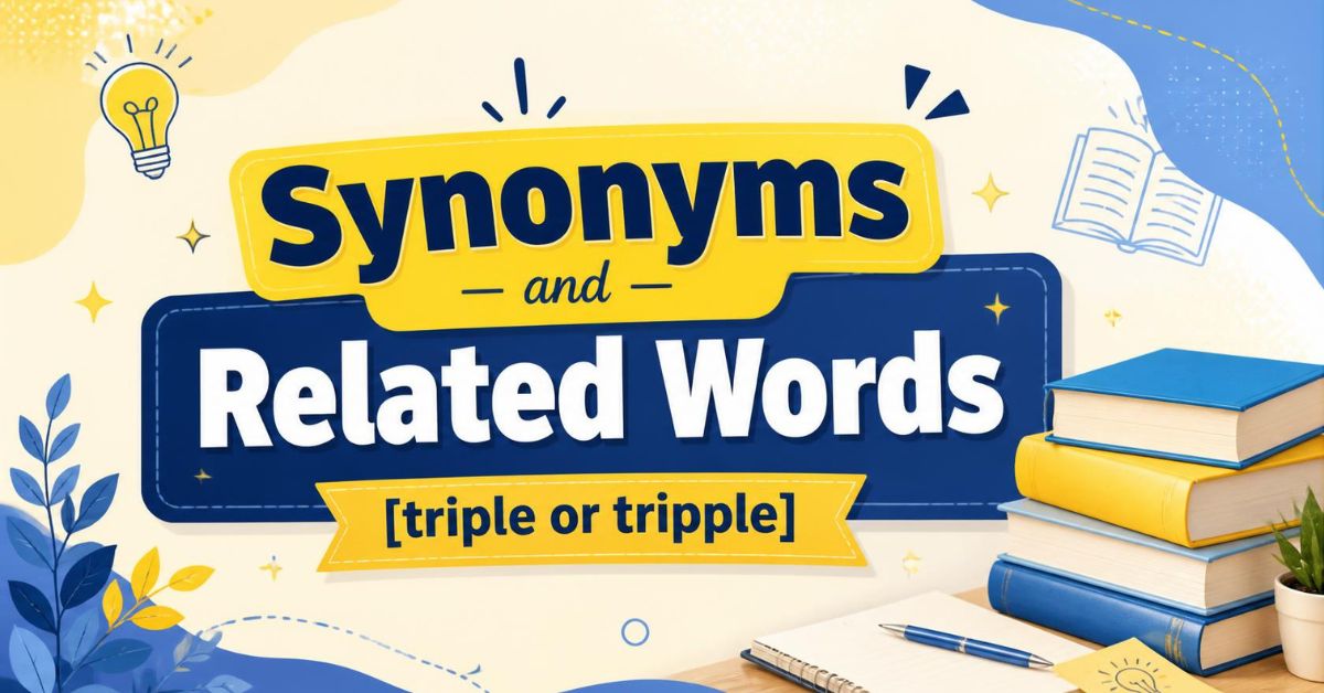 Synonyms and Related Words