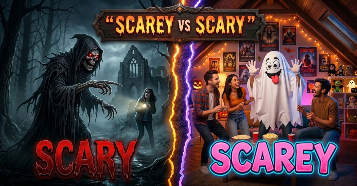 Scarey vs scary