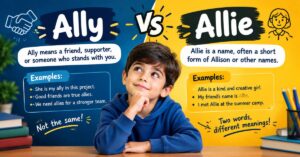 Ally vs Allie