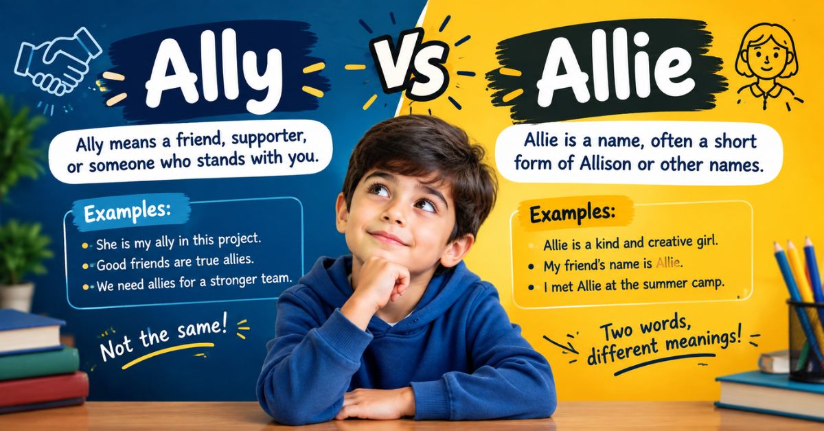 Ally vs Allie