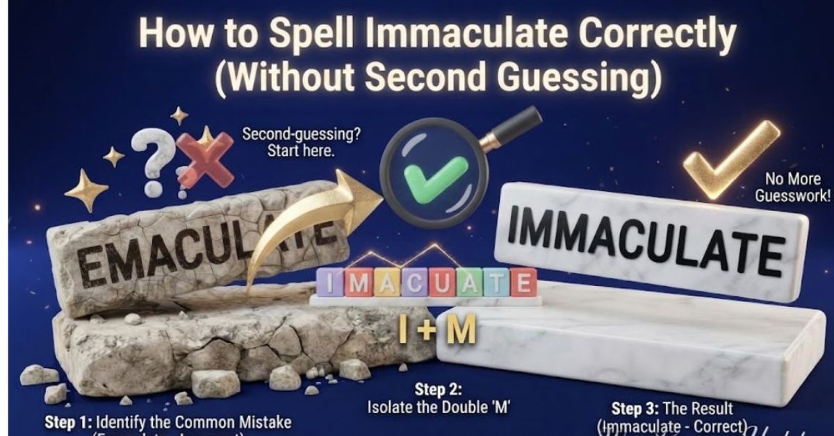 How to Spell Immaculate Correctly