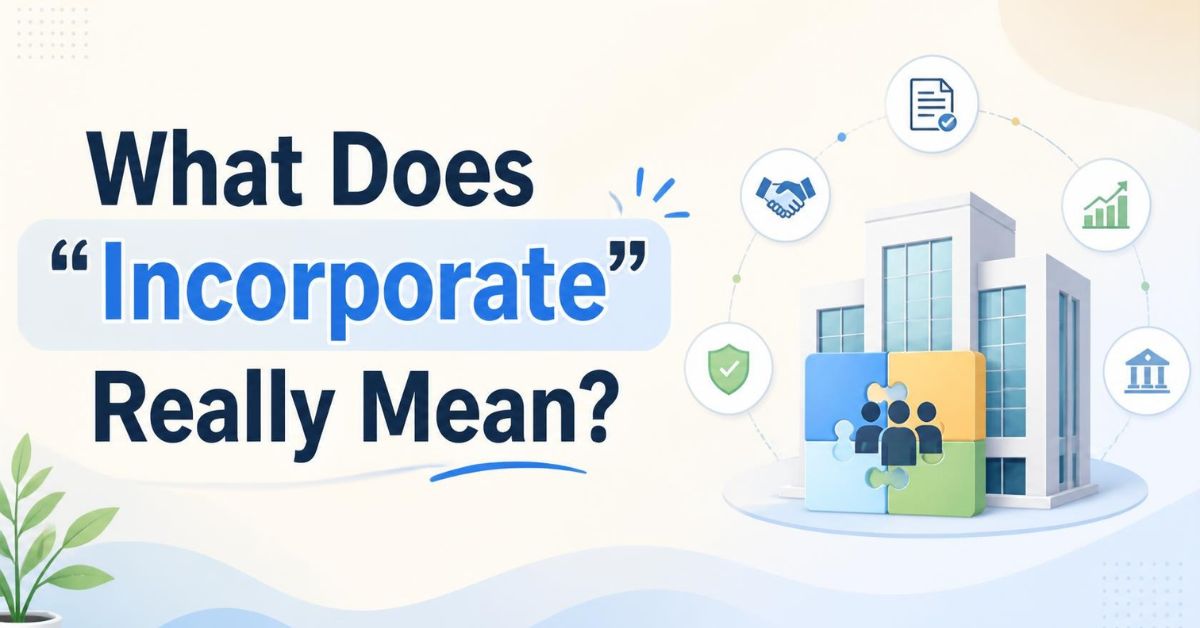 What Does “Incorporate” Really Mean?