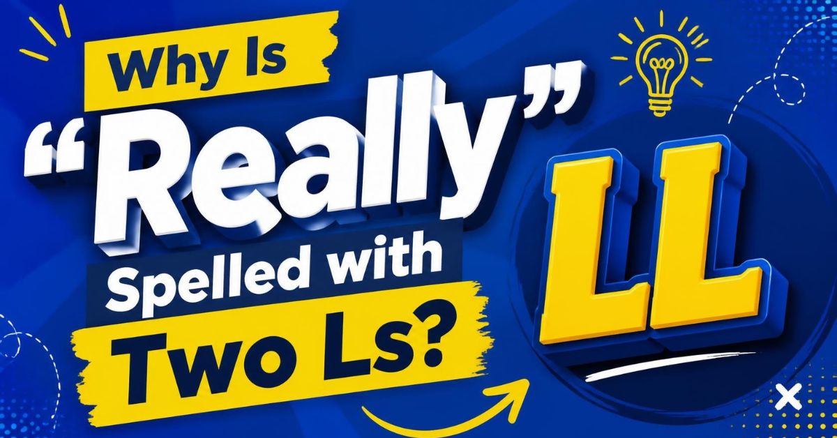 Why Is “Really” Spelled with Two Ls?
