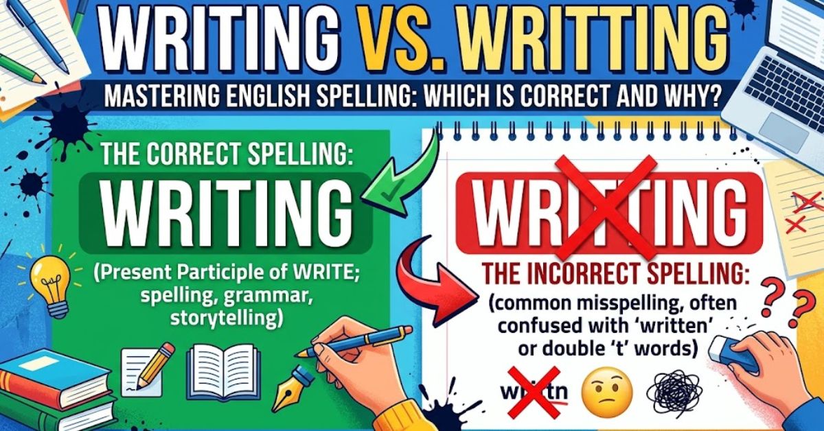 Writing vs writting